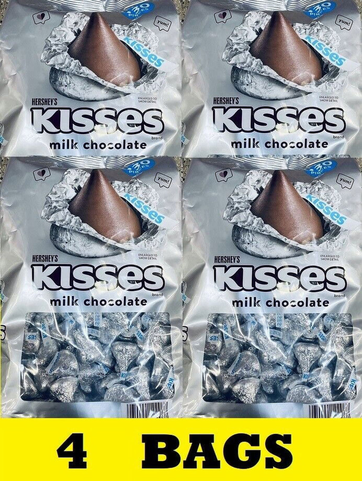 Milk Chocolate Candy 4 Bags J91378