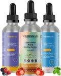 Sugar Free Gluten Free Non-GMO Liquid Multivitamins U518737