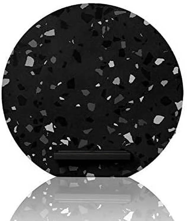 Wireless Charger Stand with Qi Certified 10W Fast Charging (Black) W606473
