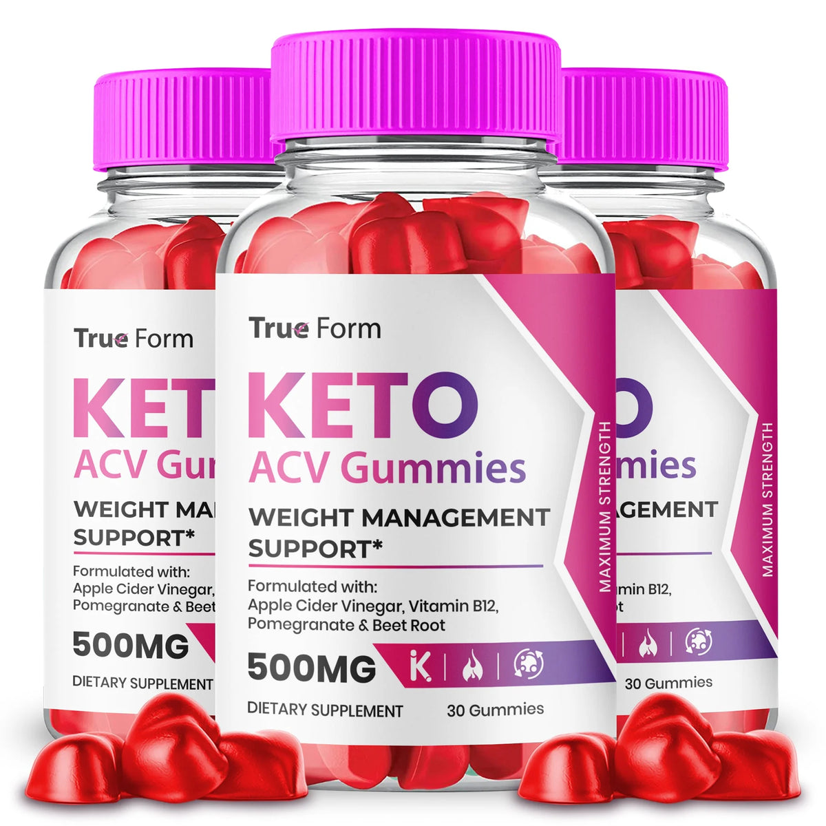 Keto ACV Gummies 3 Pack D69908