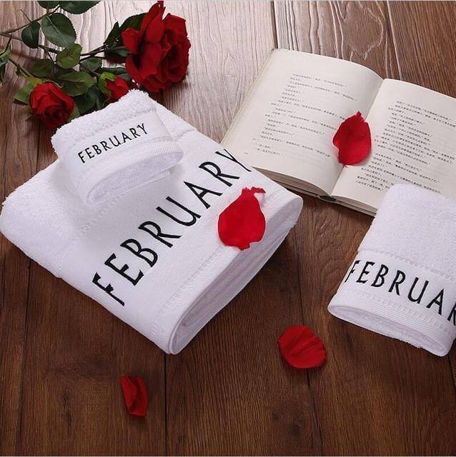 Cotton 3-Piece Bath Towels Set Q2589