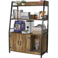Large Hidden Cat Litter Box Enclosure Furniture with Shelf Wood P490340