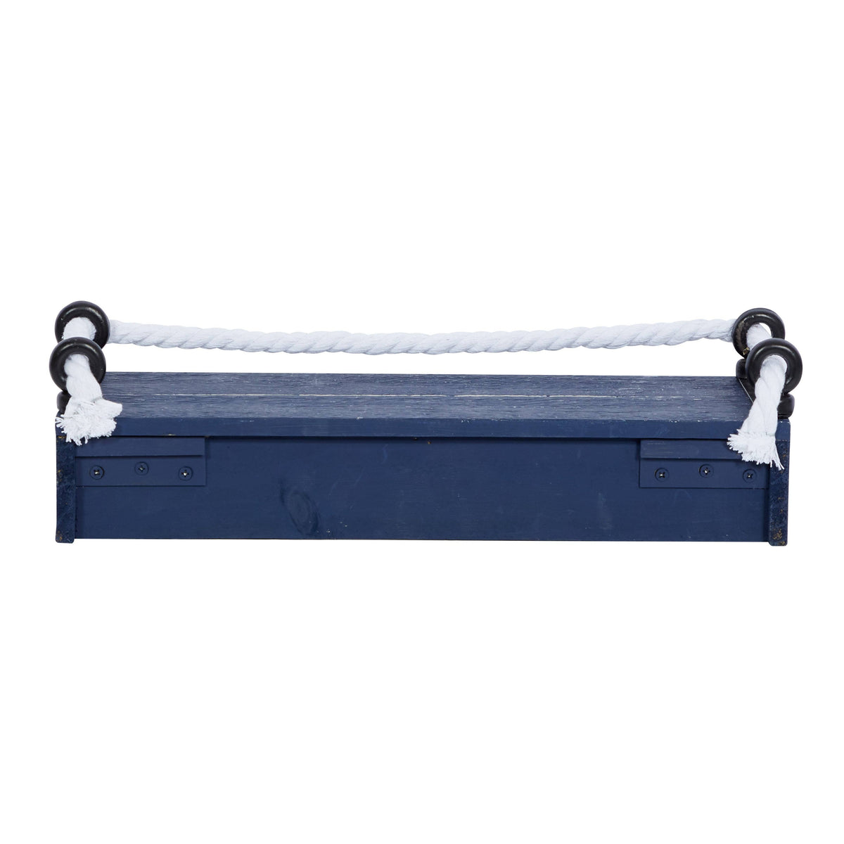Blue Wood Wall Shelf, Set of 3 V294