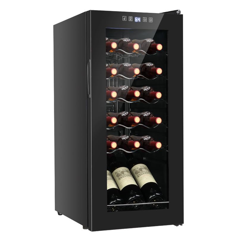 18/28 Bottle Freestanding Compressor Wine Cooler L1303