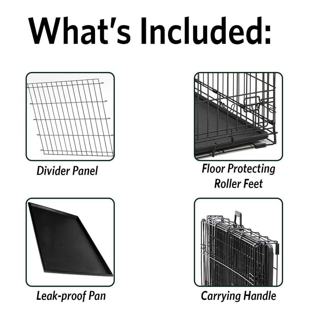 Double Door Dog Crate S7719