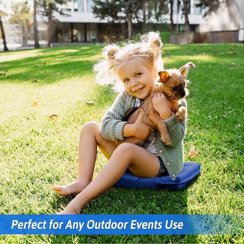 2 Pcs Water-Repellent Stadium Seat Cushions E50770