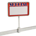 Rectangular Magnetic Sign Holder 7 inch x 11 inch 20 Pack E5459