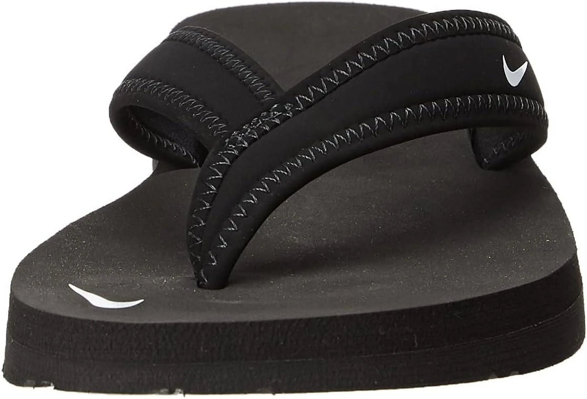 Black White Thong Sandals Q929