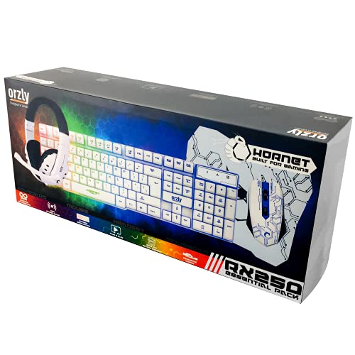 Wired LED RGB Backlight Gaming Keyboard Mouse Mouse pad Headset Bundle D341719