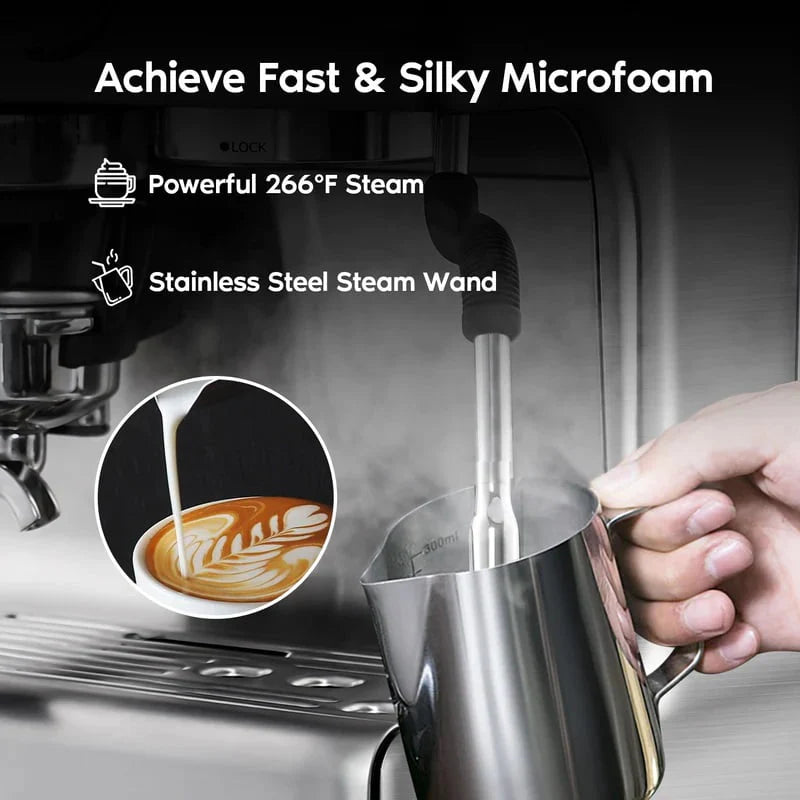 20 Bar Espresso Machine with Milk Frother N7417