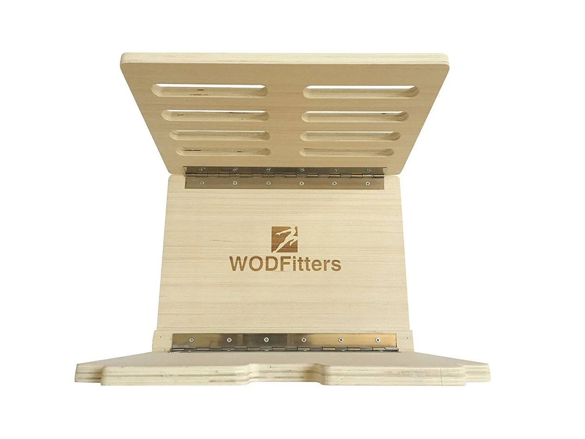 Wooden Slant Board for Calf Stretching, Adjusts to 4 Positions, Non-Slip Surface and Base E6601