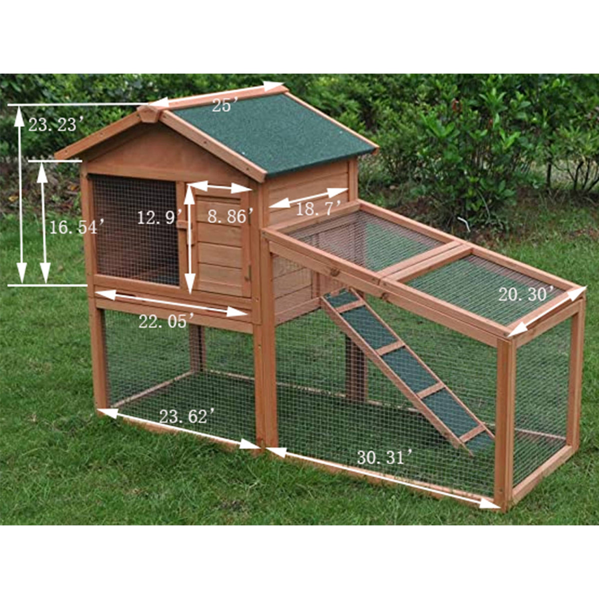 Wooden Pet House Coop Cage Y3553