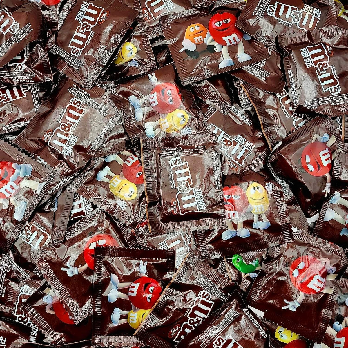 M&M'S Milk Chocolate Fun Size Candy 65 Packs F150876
