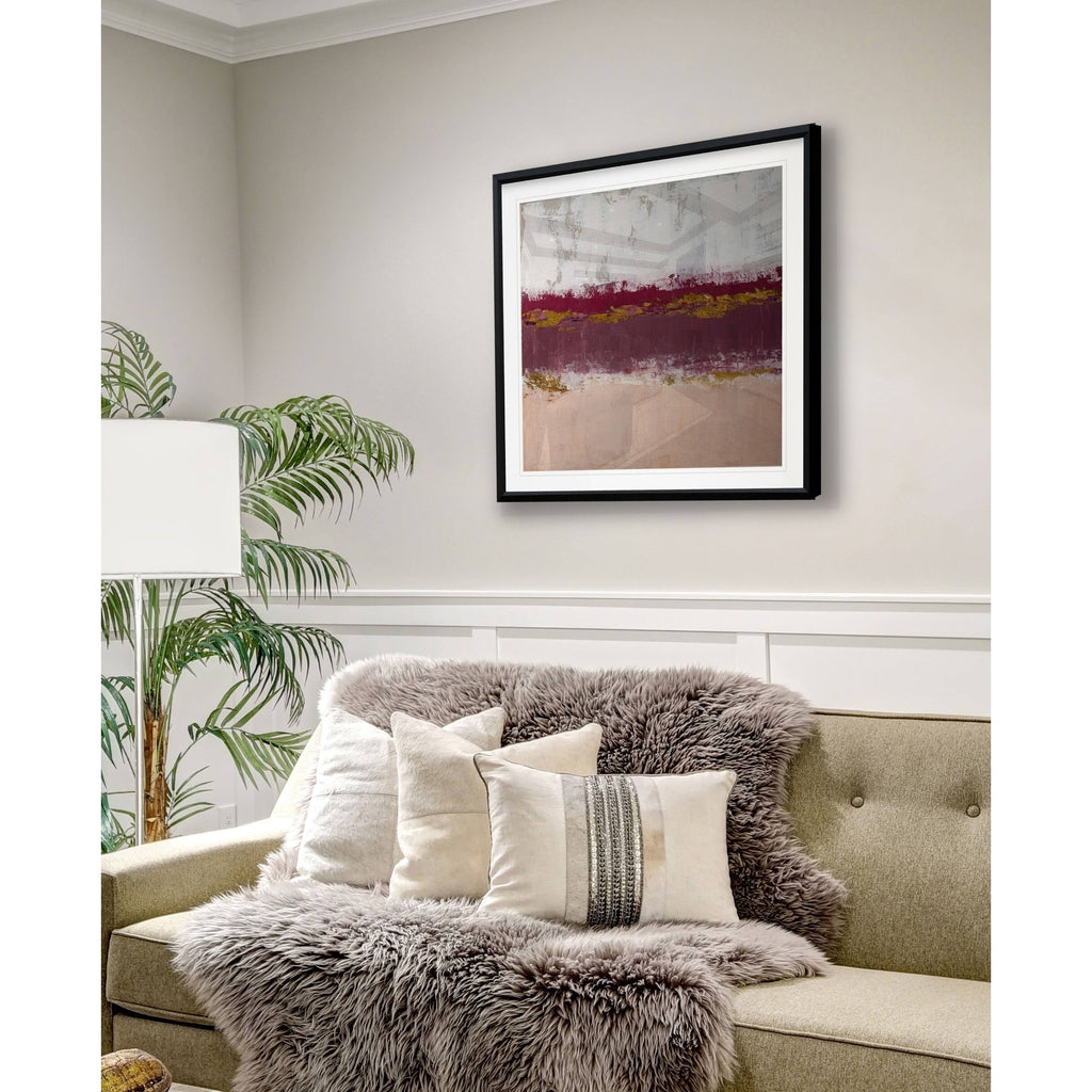 Framed Giclee Print 26x26 L414