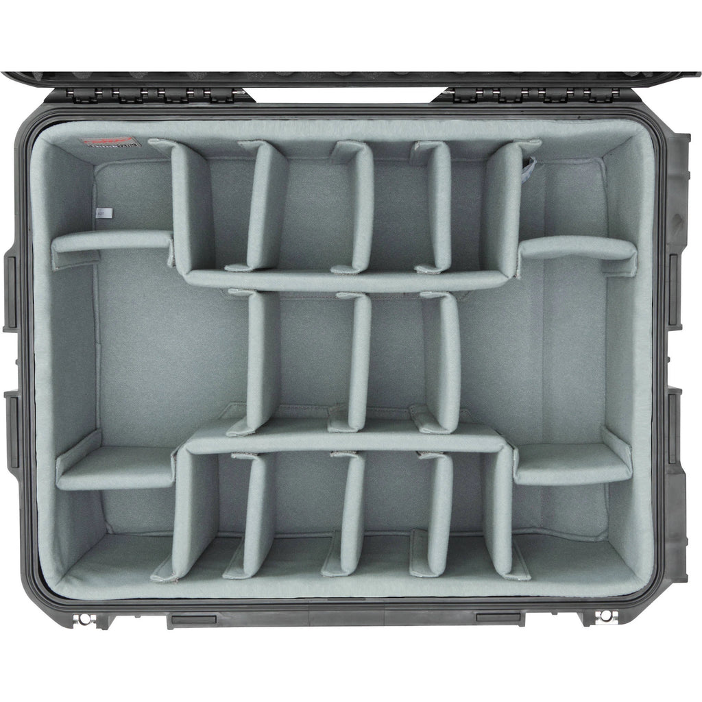 Black Case with Dividers & Lid Organizer G98349