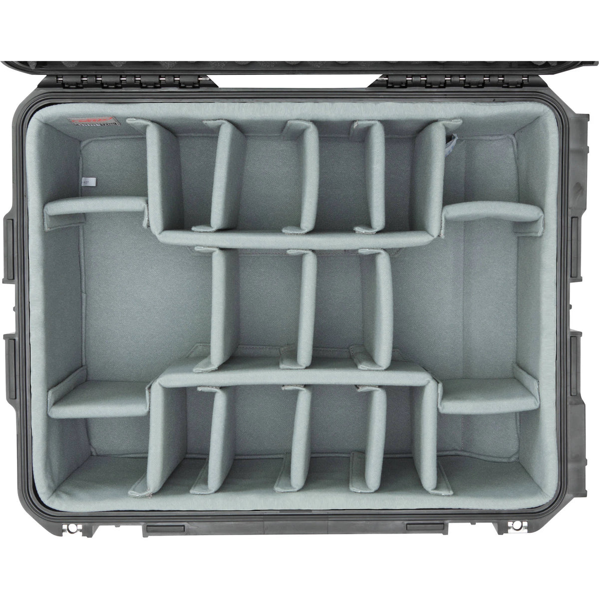 Black Case with Dividers & Lid Organizer G98349