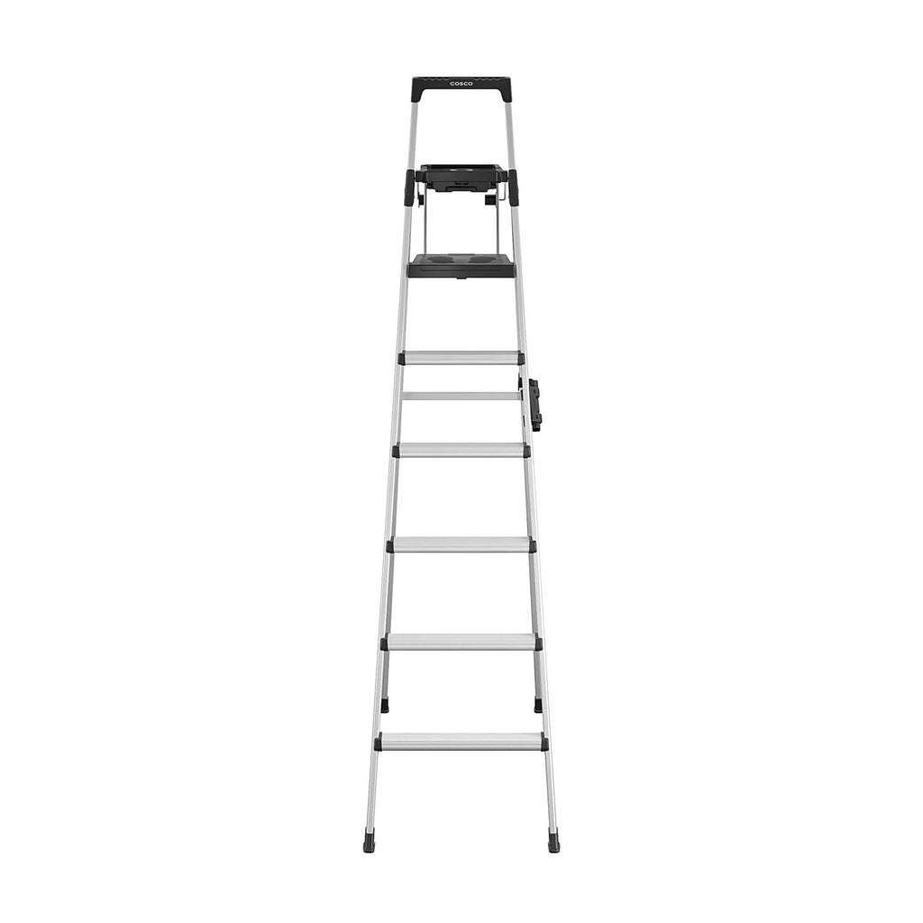 8 Ft. Aluminum Folding Step Ladder 300 Lb. L9954