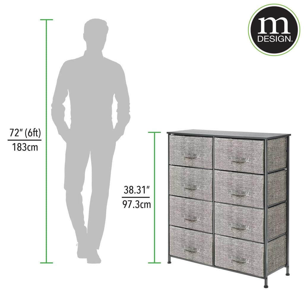 Large 8 Fabric Drawer Storage Dresser A933651