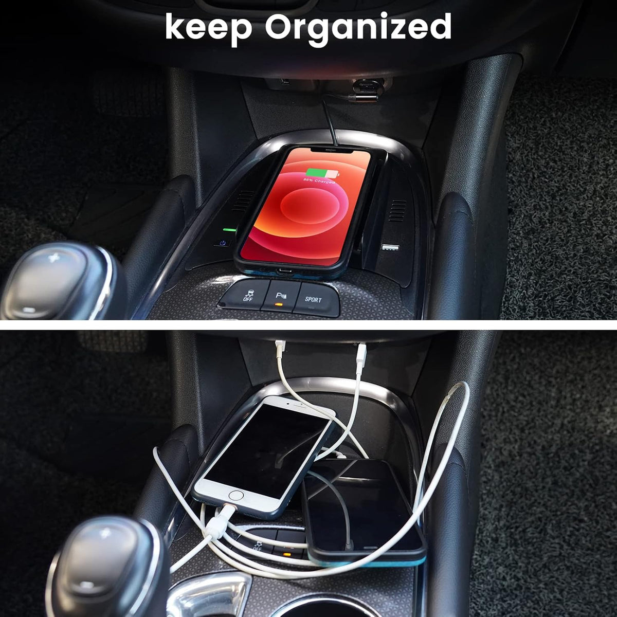 Wireless Charger with USB Port for Chevy Malibu 2016-2022 Pack of 2 R195