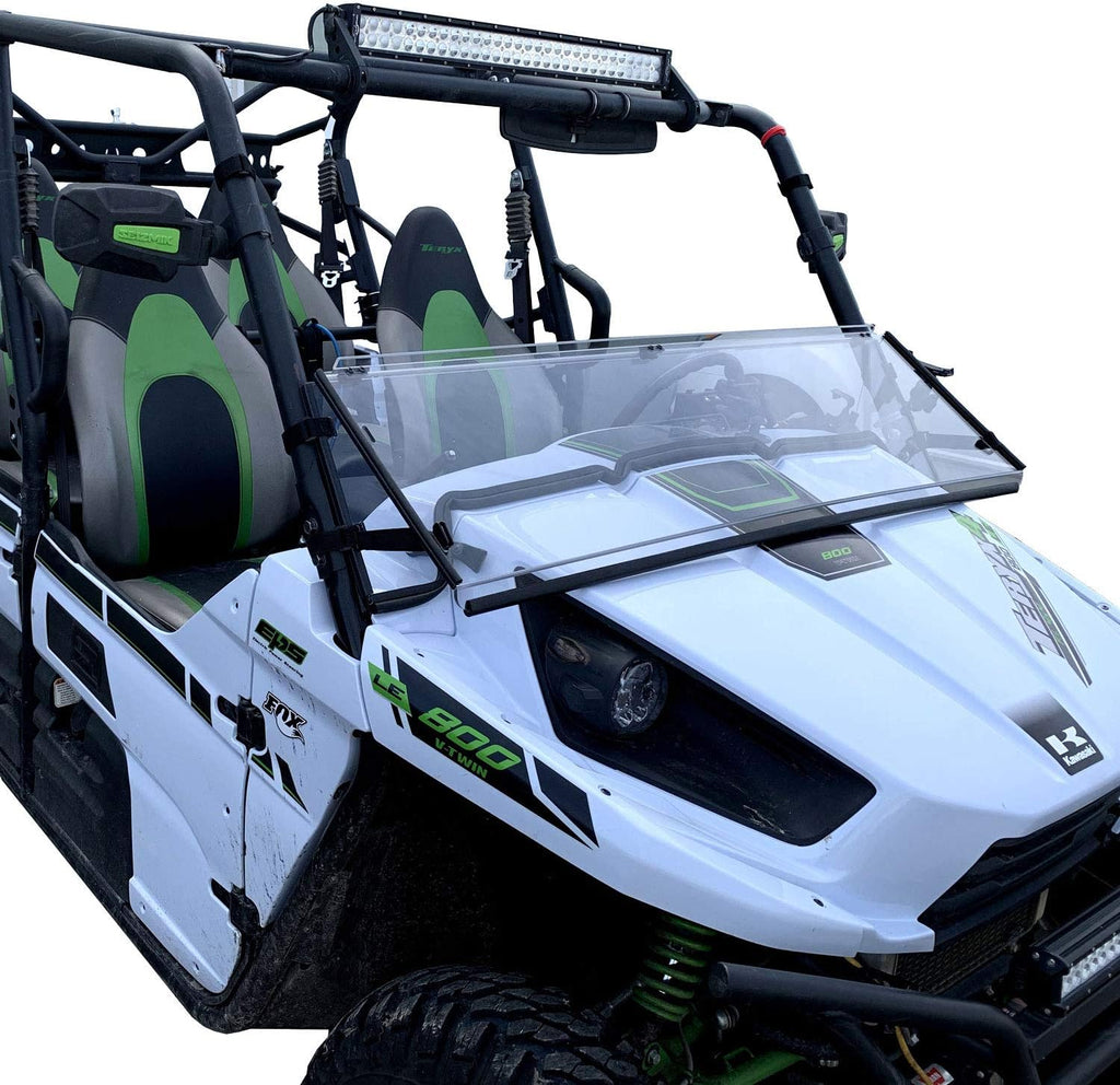 Folding Scratch Resistant Polycarbonate Windshield Q1966