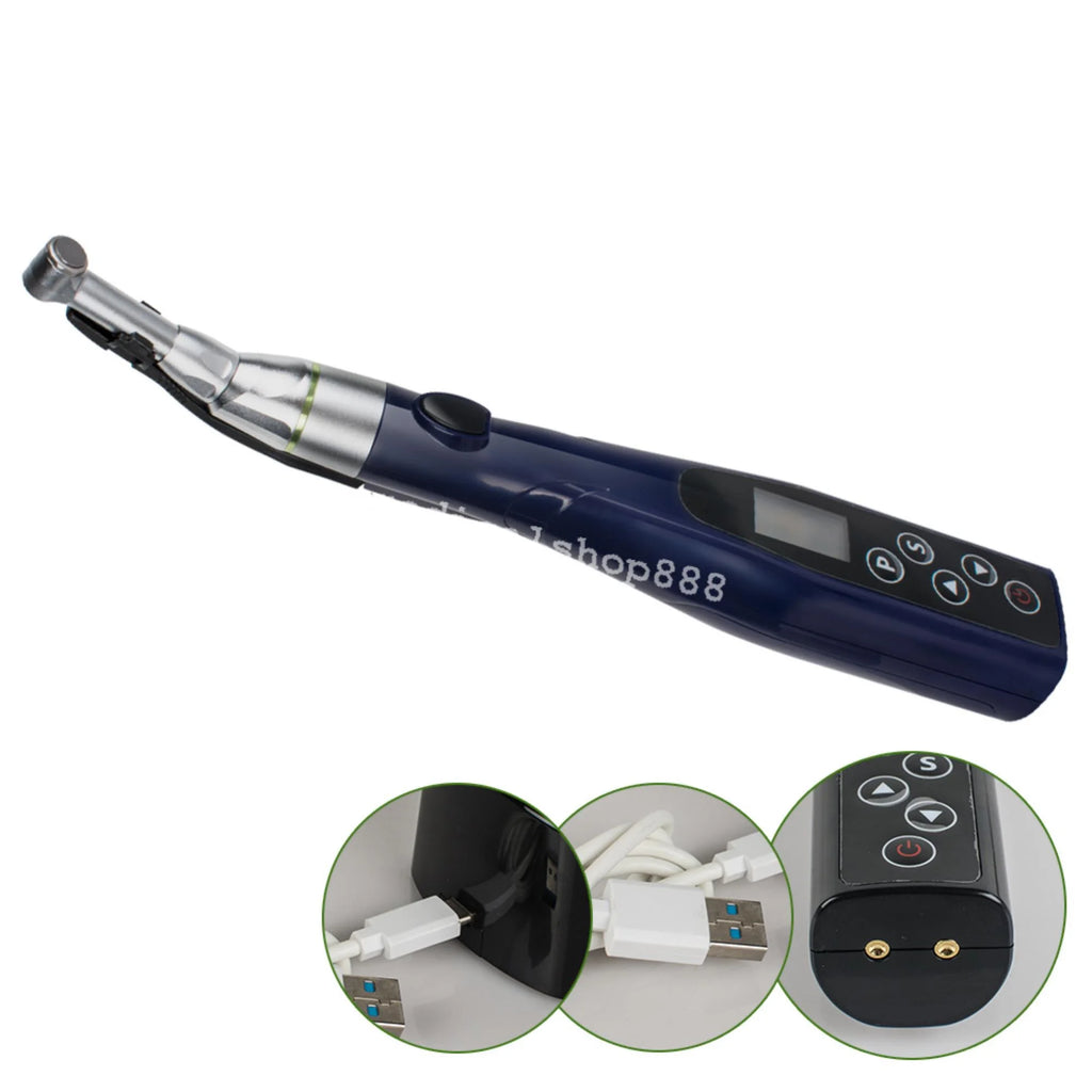 Wireless Mini Endodontics Motor with 16:1 Reduction Contra Angle T755071