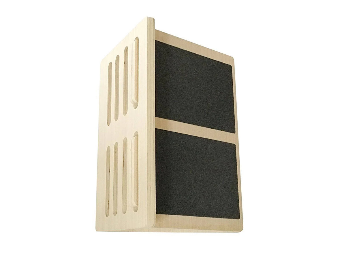 Wooden Slant Board for Calf Stretching, Adjusts to 4 Positions, Non-Slip Surface and Base E6601