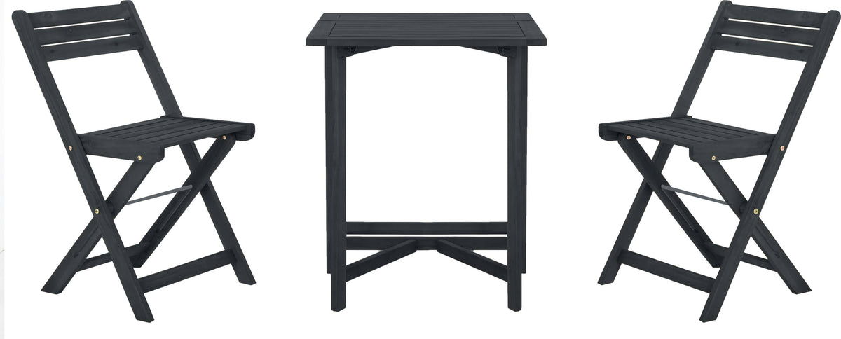 Dark Slate Grey Bistro Set U76086