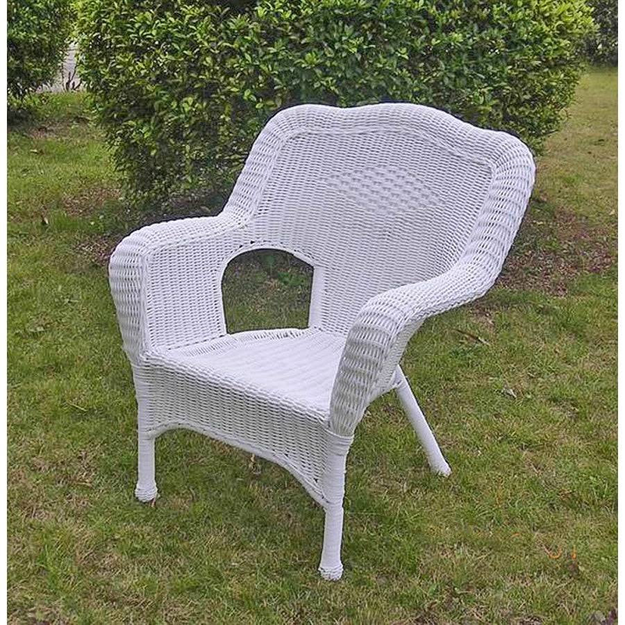 Resin Wicker Patio Chairs Set of 2 R8146