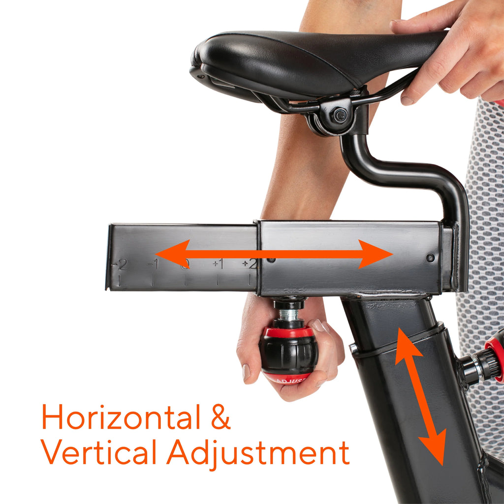 Indoor Cycle with Interchangeable Racing Seat V76141