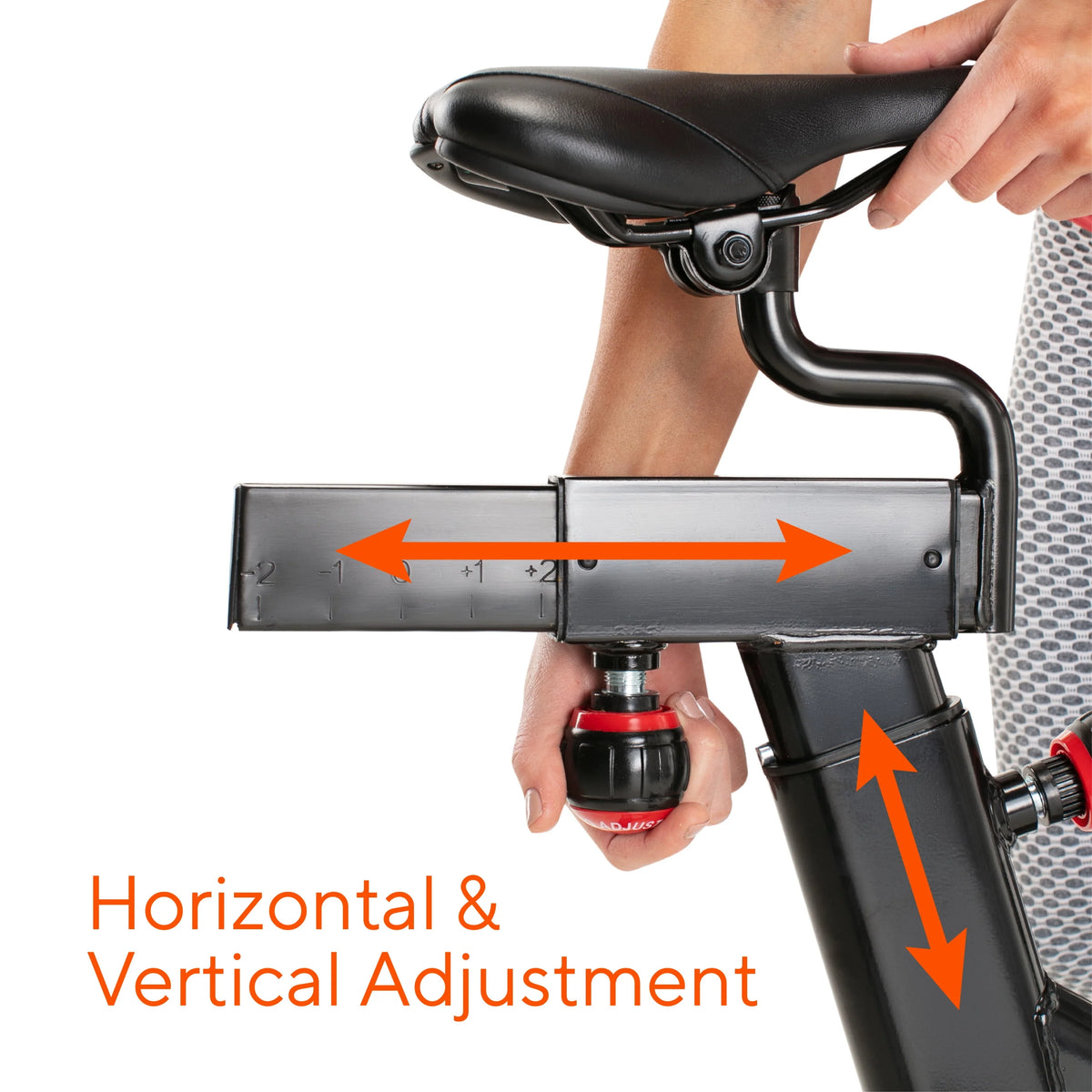 Indoor Cycle with Interchangeable Racing Seat V76141
