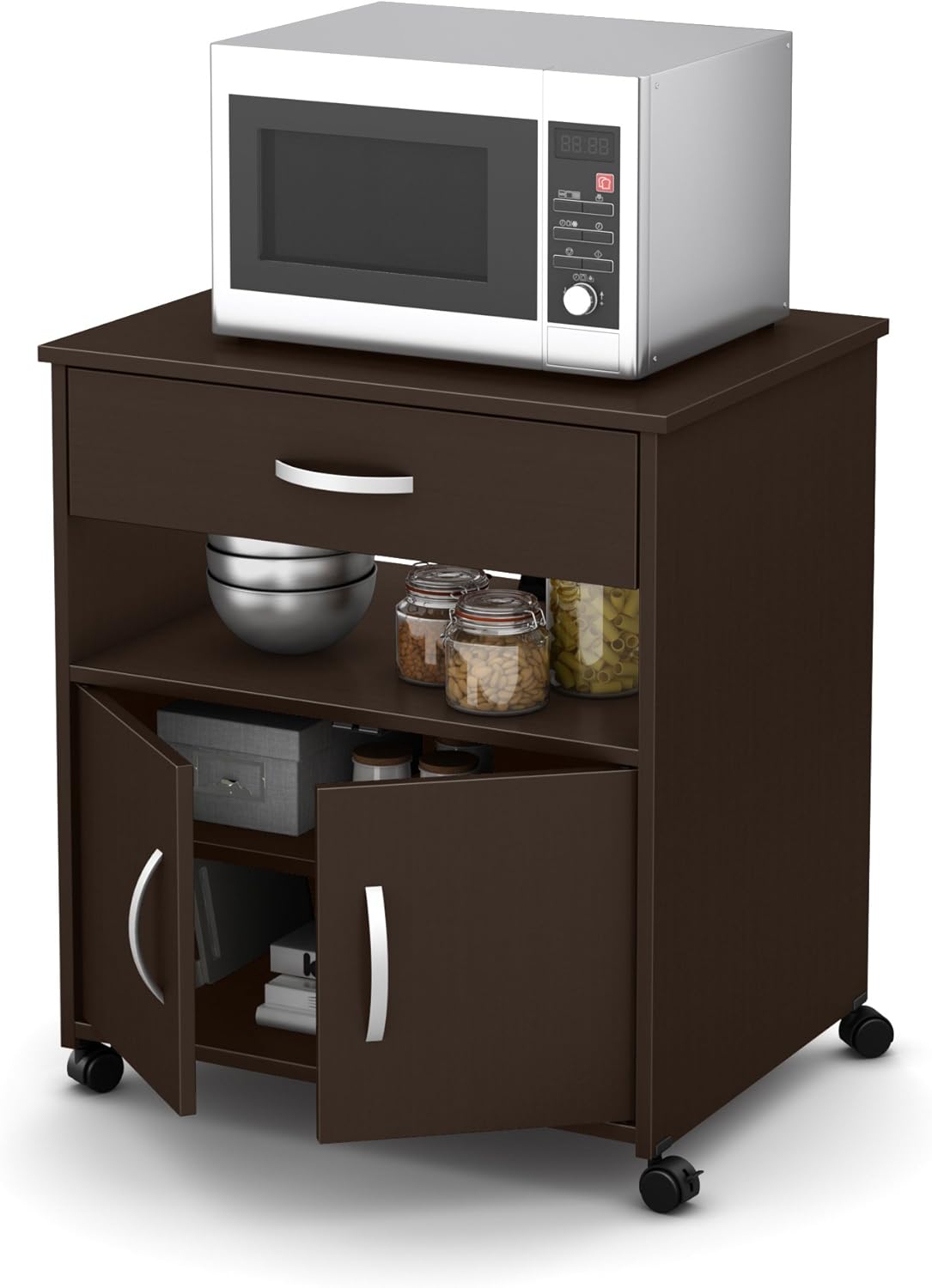 Microwave Cart on Wheels P495309