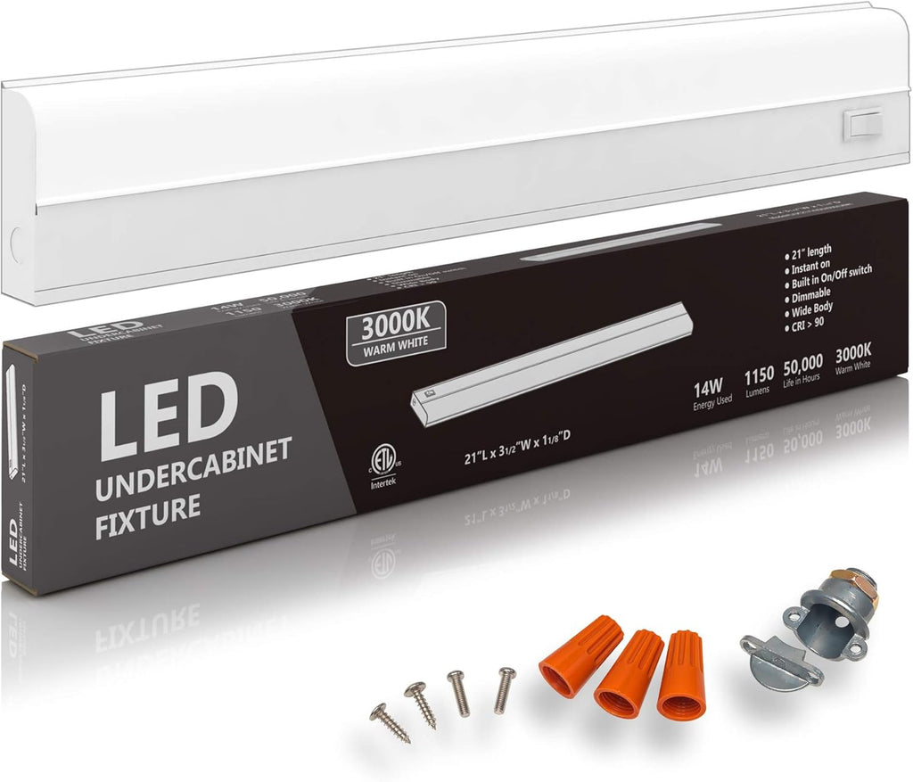 Dimmable 20 Watt LED Under Cabinet Task Lighting S758830