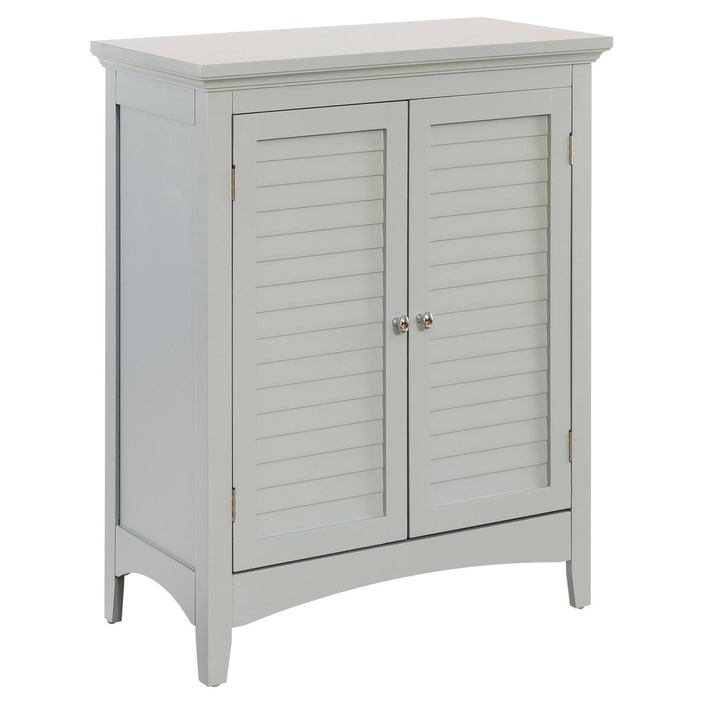 Gray Double Door Floor Cabinet F118