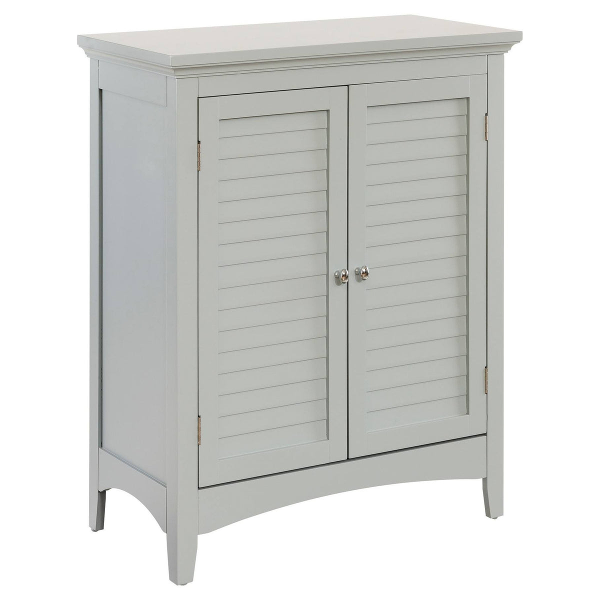 Gray Double Door Floor Cabinet F118
