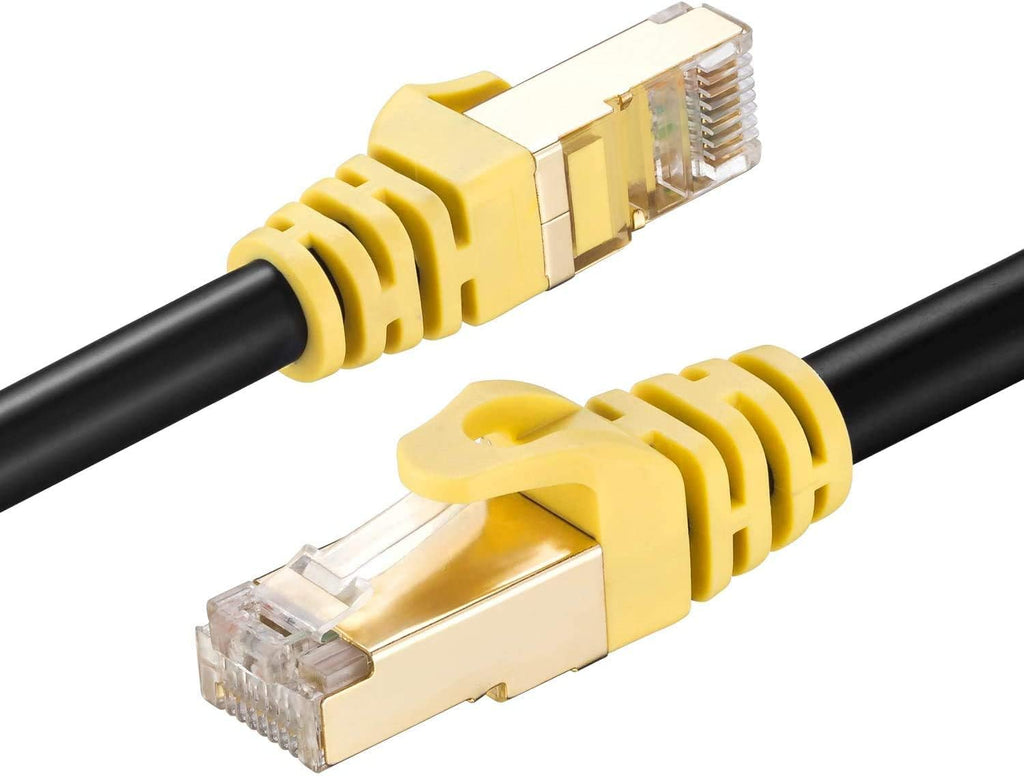 Cat 7 Outdoor Ethernet Cable 350 ft 26AWG 10Gbps 600Mhz O960773