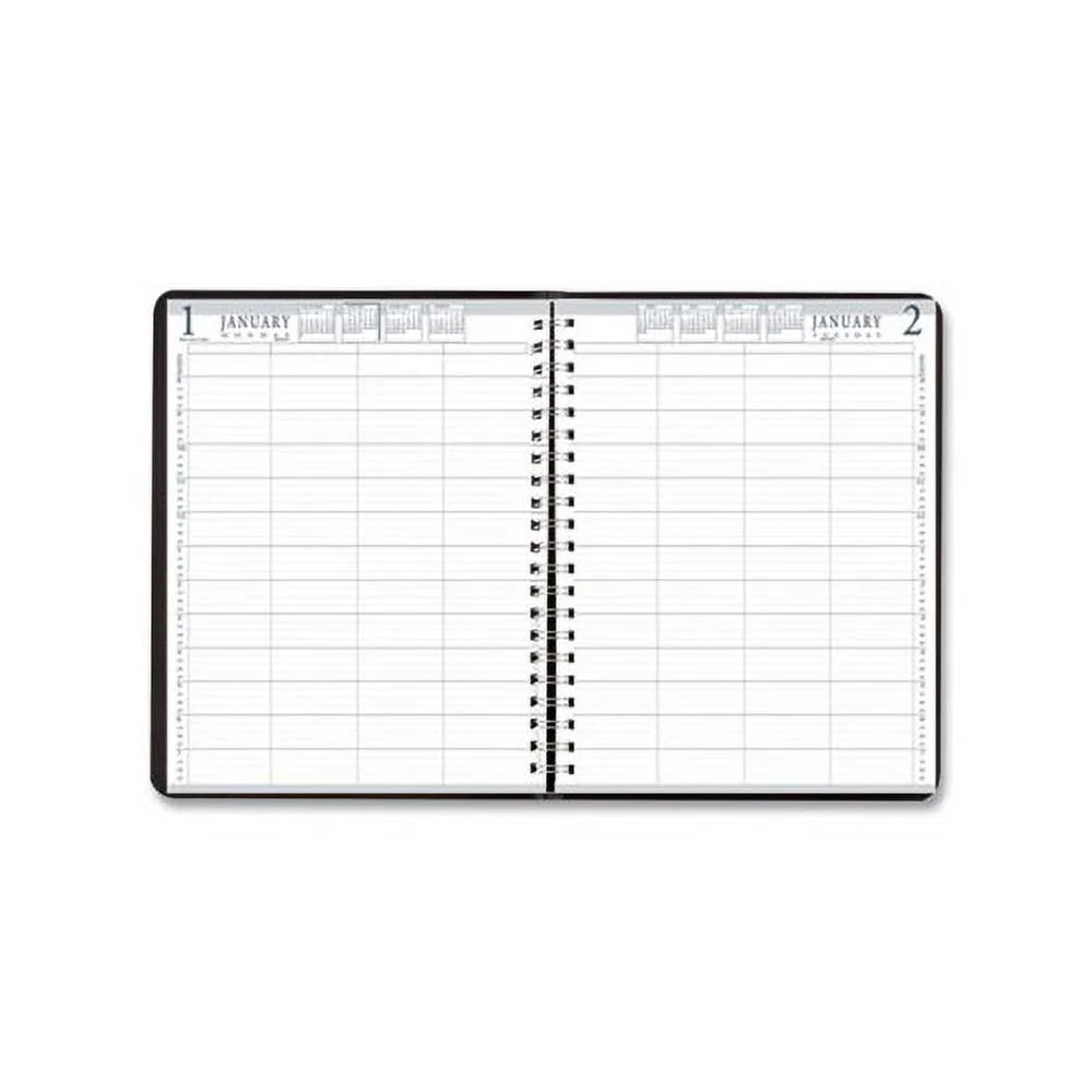 Black Hardcover Appointment Book 11 x 8.5 X6329