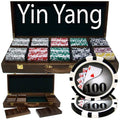 500 ct Pre-Packaged Yin Yang 13.5 G Walnut Brown Case S148754