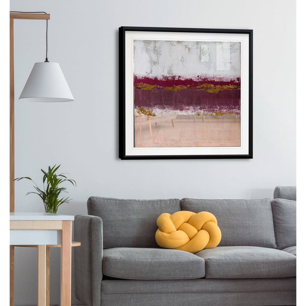 Framed Giclee Print 26x26 L414