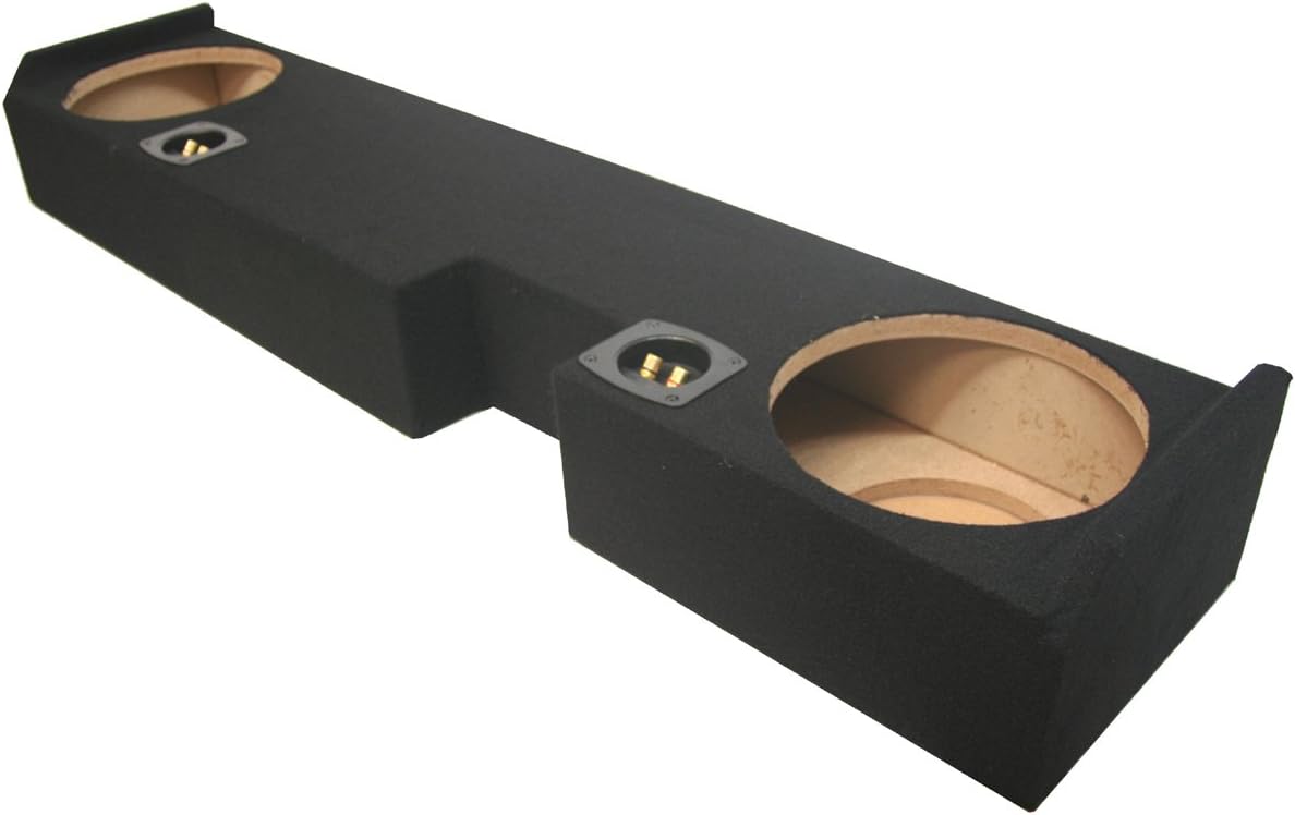 Compatible with 01-14 Ford F250 F350 Ext Super Cab Truck Dual 10 Sub Box & CXA400.1 X909058