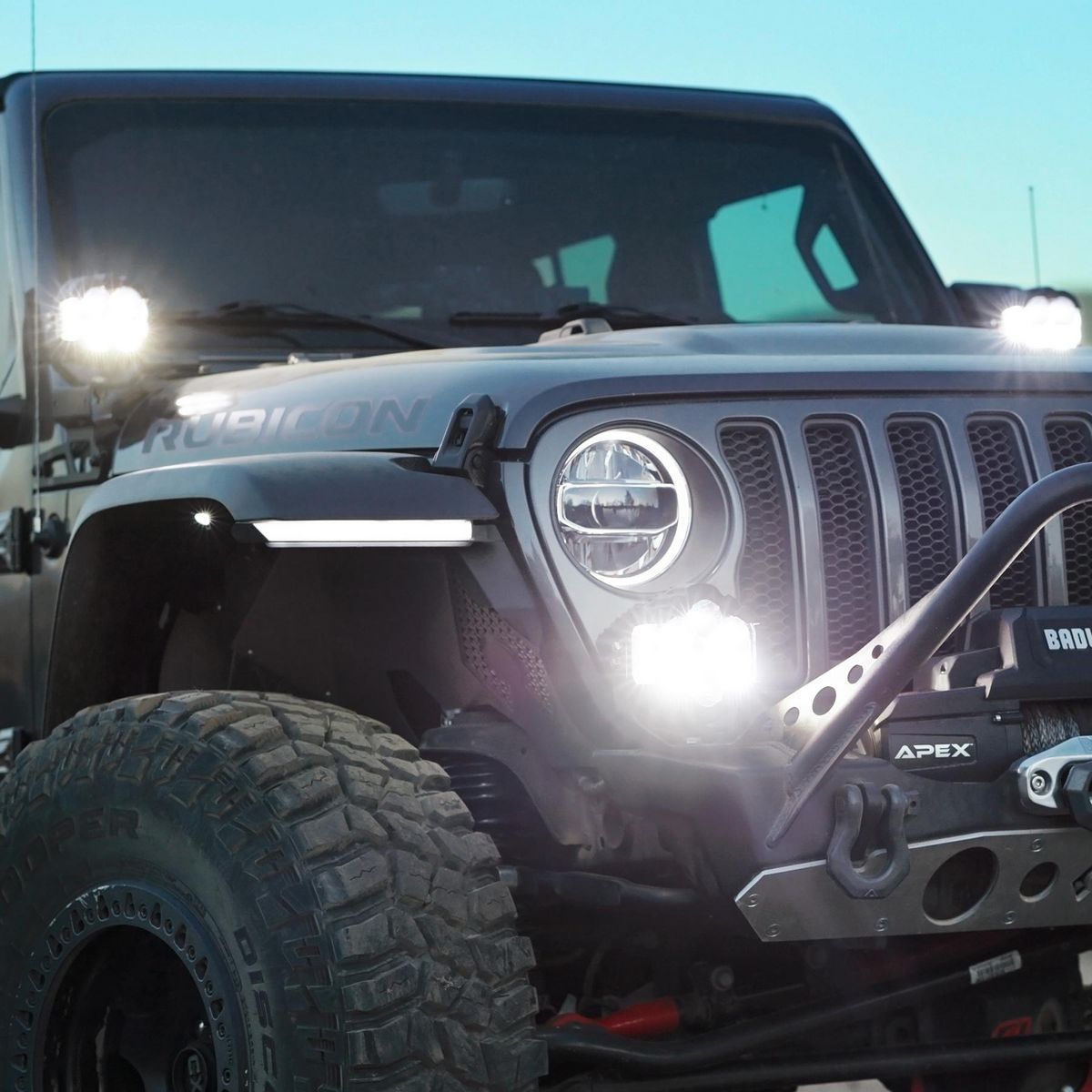 4-LED Off-Road Spotlight K40384