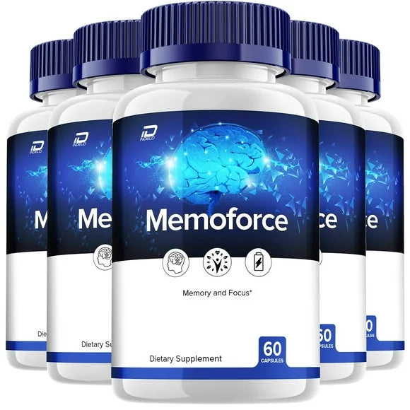 All-Natural Memory and Focus Support Capsules 5 Pack 300 Capsules U555071