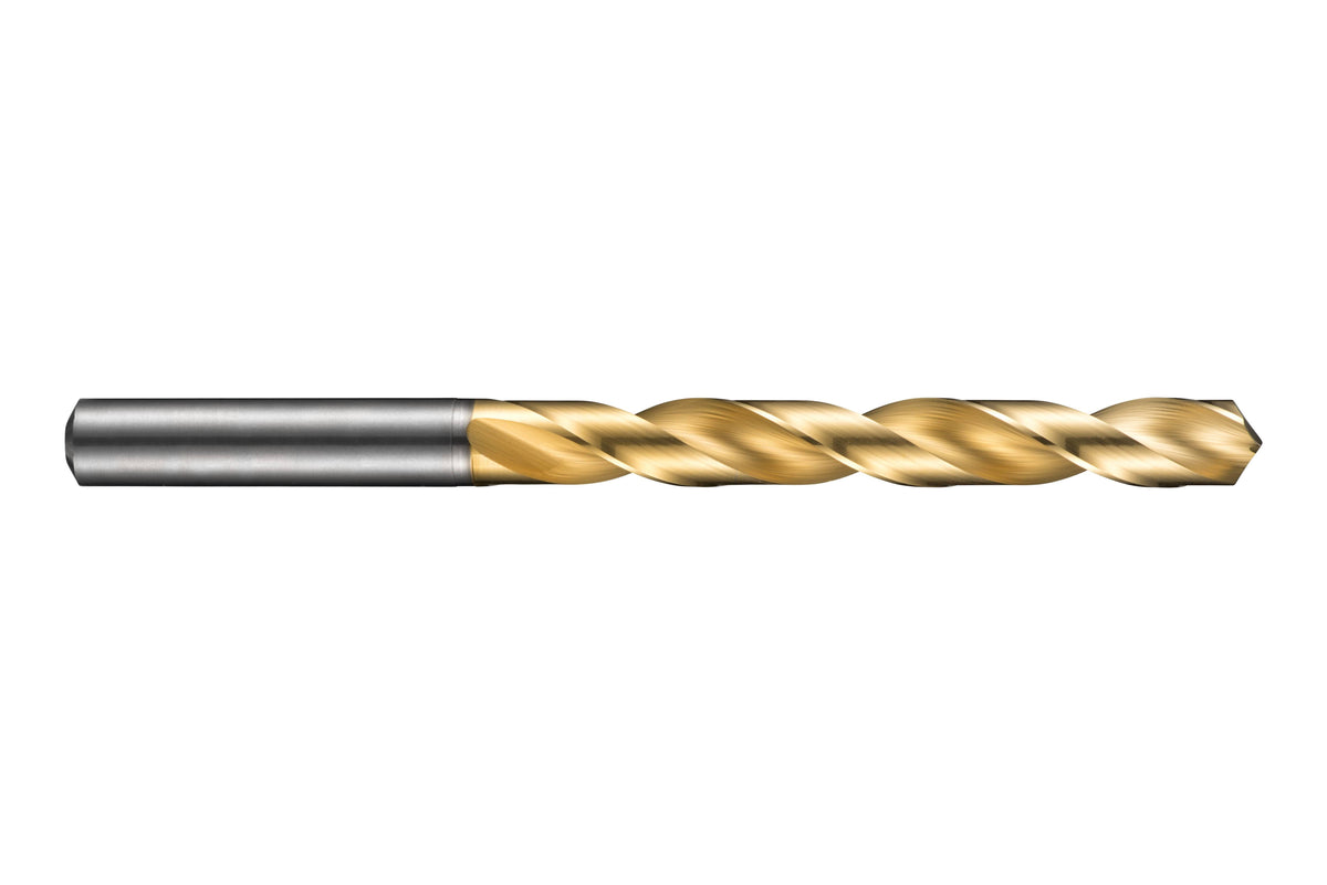 6.50 mm Carbide Drill Bit Jobber Length Tin Coated F89914