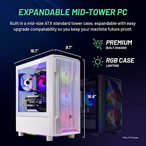 Intel i5 RTX 3060 12GB 1TB NVME 16GB DDR4 RAM Gaming PC X49075