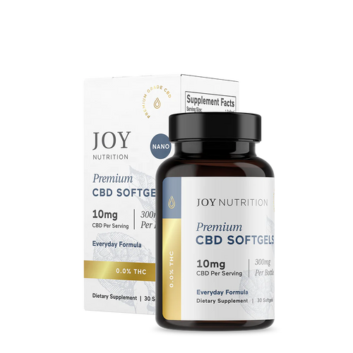 10mg / 25mg / 100mg CBD Softgels Y629