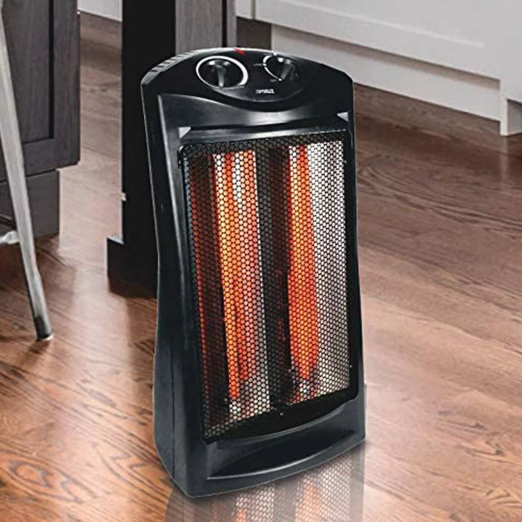 Portable Tower Quartz Heater with Thermostat H9738