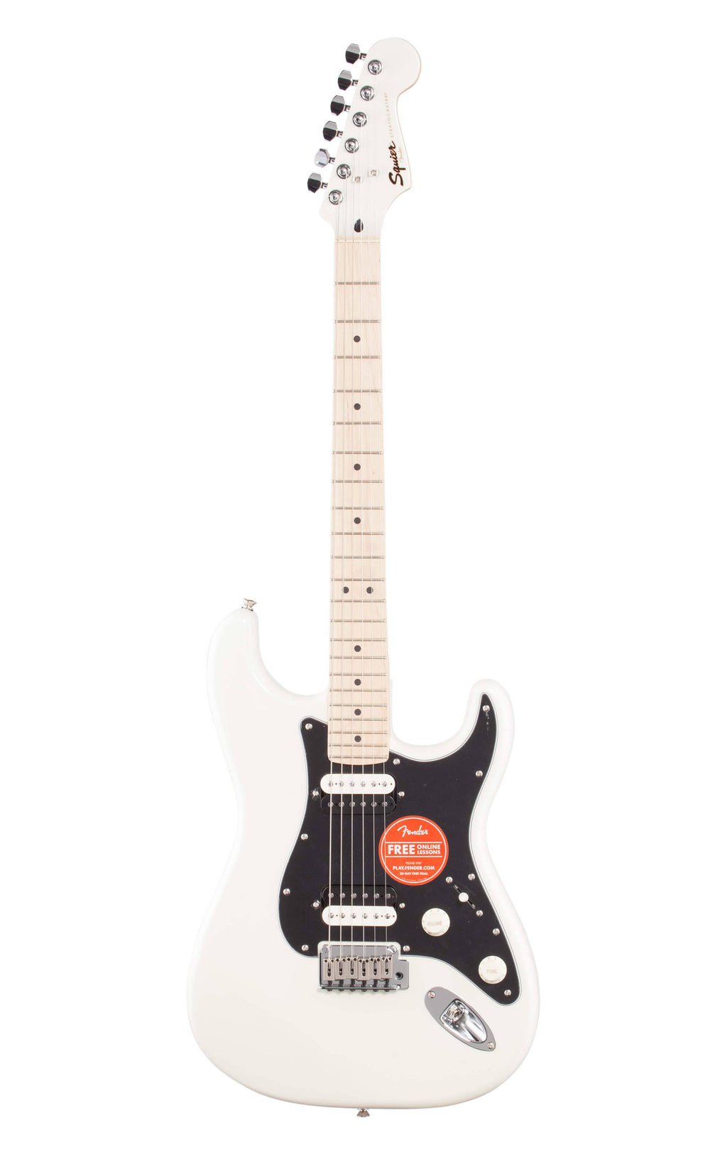 Pearl White Stratocaster HH Electric Guitar U72635