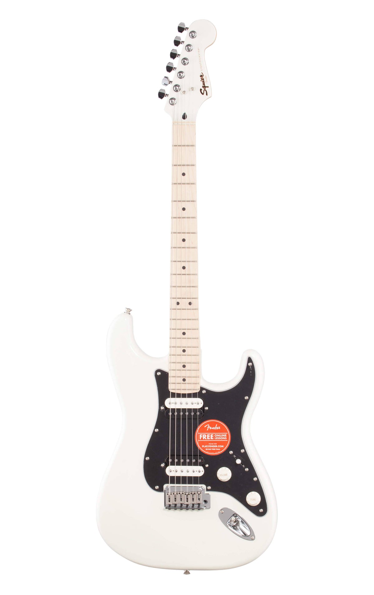 Pearl White Stratocaster HH Electric Guitar U72635