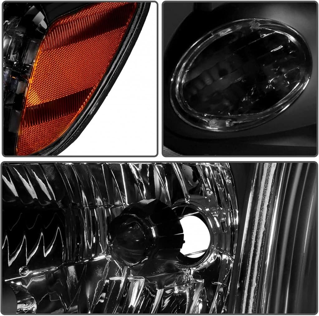 Headlight Assembly Pair with Bulbs J509