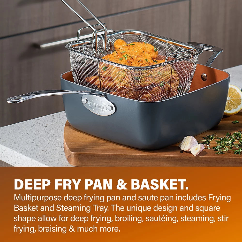 32 Pcs Nonstick Cookware Bakeware and Food Storage Set W953618