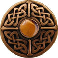 Antique Copper Mushroom Knob W7834